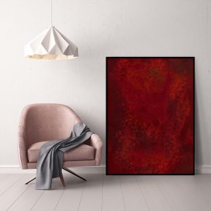 Quadro - Lillian Bessa - Vermelho