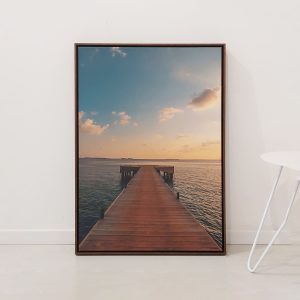 Quadro - Di Quadri - Pier At Sunset