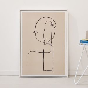 Quadro - Di Quadri - Rosto Desconstruído