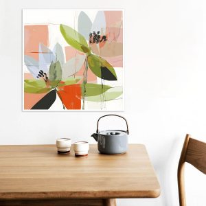 Quadro - Antônia Pereira - Abstrato Vegetal