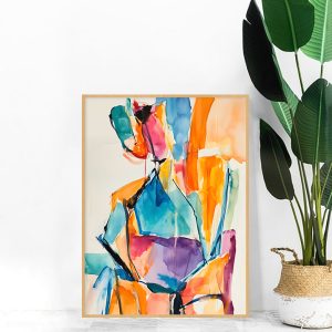 Quadro - Antônia Pereira - Brilho De Neon No Sonho