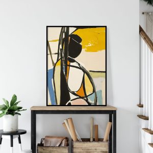 Quadro - Antônia Pereira - Coração Em Laranja