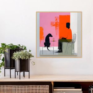 Quadro - Antônia Pereira - Diálogo Sem Palavras