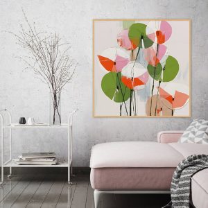 Quadro - Antônia Pereira - Flores Em Ritmo