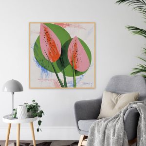 Quadro - Antônia Pereira - Flores Que Deslizam