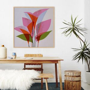 Quadro - Antônia Pereira - Folhas Alongadas