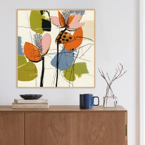 Quadro - Antônia Pereira - Jardim Nebuloso