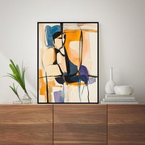 Quadro - Antônia Pereira - Silhueta Com Esperança