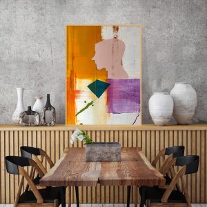 Quadro - Antônia Pereira - Silhueta Geométrica
