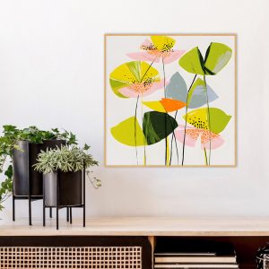 Quadro - Antônia Pereira - Verdes Em Harmonia