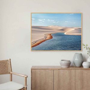 Quadro - Giba Souza - Ondas De Areia