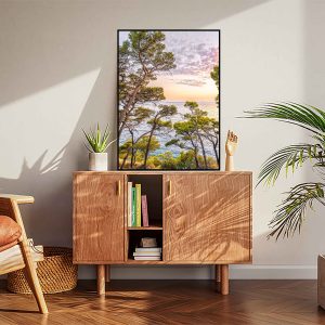 Quadro - Giba Souza - Pôr do Sol Rosa