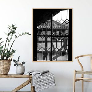 Quadro - Michel Fraitag - Janela Neogótica de Bran