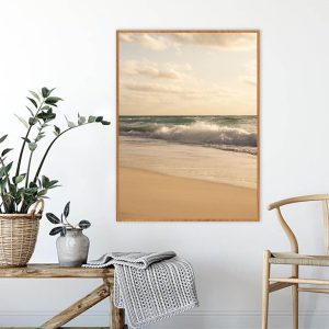 Quadro - Michel Fraitag - Ondas Na Praia 01