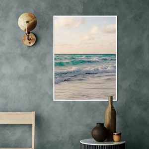 Quadro - Michel Fraitag - Ondas Na Praia 02