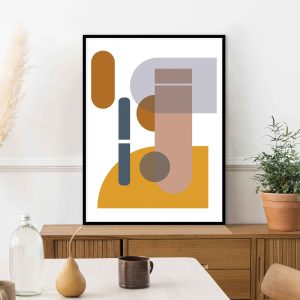 Quadro - Michel Fraitag - Sobreposição de Formas 1