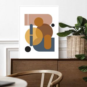 Quadro - Michel Fraitag - Sobreposição de Formas 12