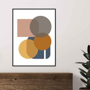 Quadro - Michel Fraitag - Sobreposição de Formas 13