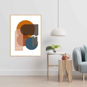 Quadro - Michel Fraitag - Sobreposição de Formas 14