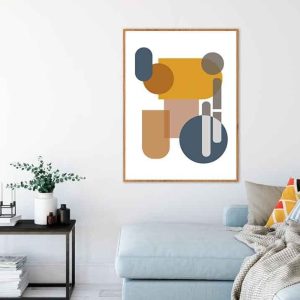 Quadro - Michel Fraitag - Sobreposição de Formas 15