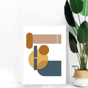 Quadro - Michel Fraitag - Sobreposição de Formas 16