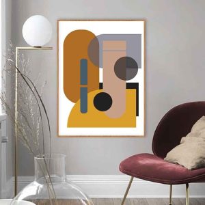 Quadro - Michel Fraitag - Sobreposição de Formas 3