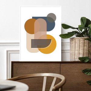 Quadro - Michel Fraitag - Sobreposição de Formas 8