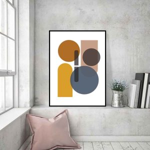 Quadro - Michel Fraitag - Sobreposição de Formas 9