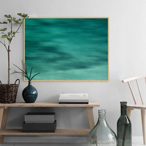 Quadro - Michel Fraitag - Turquesa Em Movimento