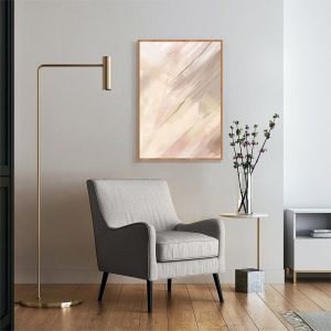 Quadro - Patrícia Zanivan - Abraço Pastel I