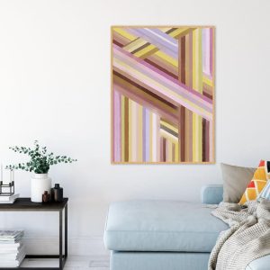 Quadro - Patrícia Zanivan - Entrelinhas Chiclé