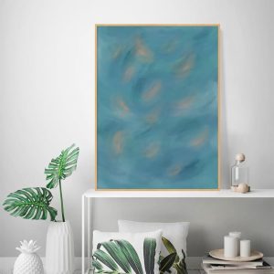 Quadro - Patrícia Zanivan - Sussurro Azul I