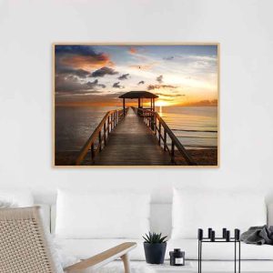 Quadro - Wagner Marroni - Trapiche Ao Nascer Do Sol