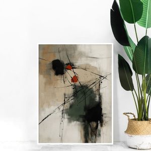 Quadro - Antônia Pereira - Toques De Vermelho