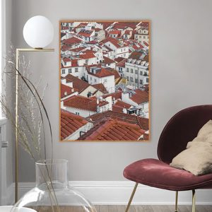 Quadro - Fábio Motta - Telhados De Lisboa