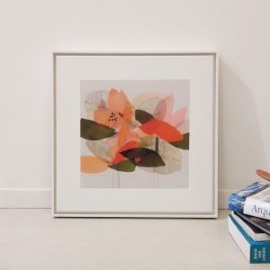 Quadro - Antônia Pereira - Pétalas em Silêncio