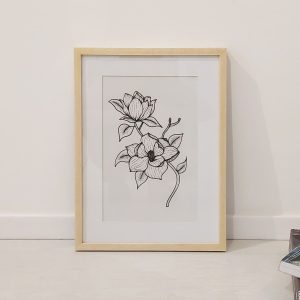 Quadro - Fernanda Postal - Magnólia II