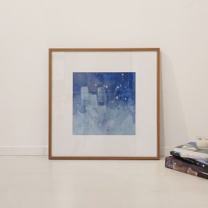 Quadro - Jéfi Zavarize - Série Azuis 2