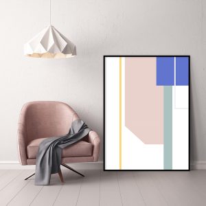 Quadro - Rachel Moya - Abstract Geometric 01