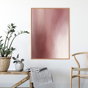 Quadro - Rachel Moya - Abstrato Bordô N 02