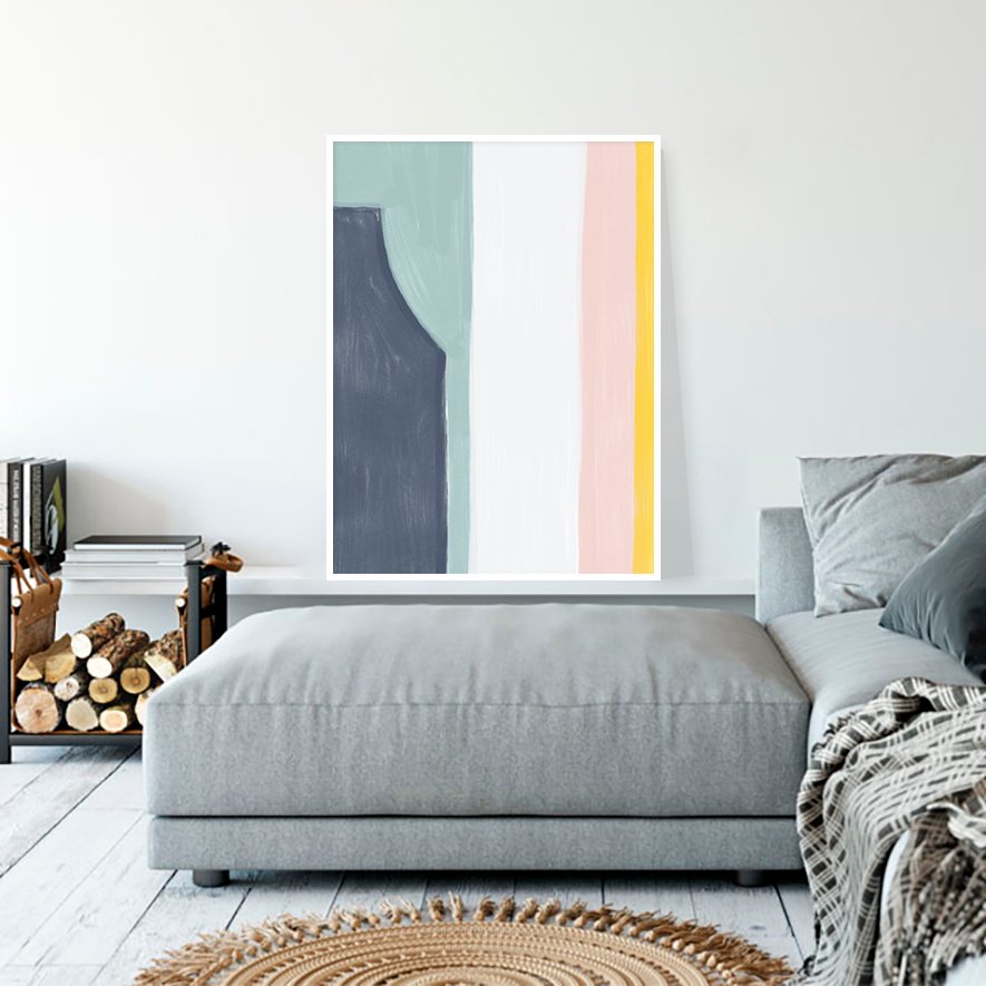 Quadro - Rachel Moya - Abstrato Minimalista Colorido - Imagem 4