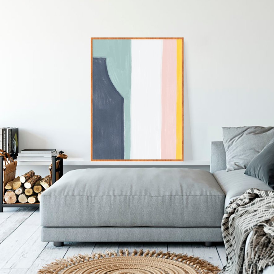 Quadro - Rachel Moya - Abstrato Minimalista Colorido - Imagem 3