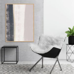 Quadro - Rachel Moya - Abstrato Rose 02