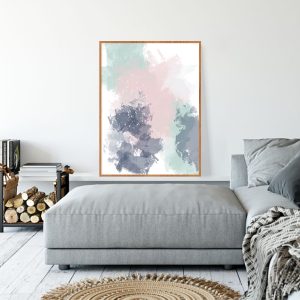 Quadro - Rachel Moya - Abstrato Tons Pastéis III