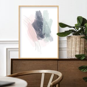 Quadro - Rachel Moya - Aqua Minimal