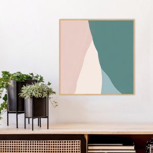 Quadro - Rachel Moya - Blooming Modern N 02 Quadrado