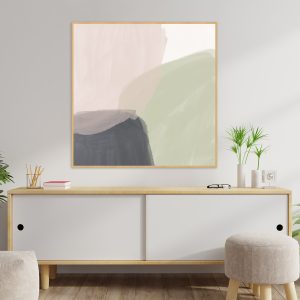 Quadro - Rachel Moya - Blooming Shapes N 01 Quadrado