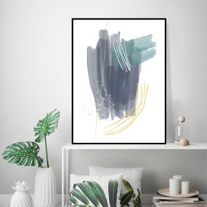 Quadro - Rachel Moya - Blue Minimal