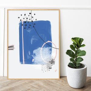 Quadro - Rachel Moya - Blue Paint