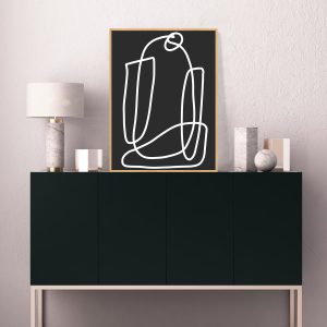 Quadro - Rachel Moya - Bw Balance 02